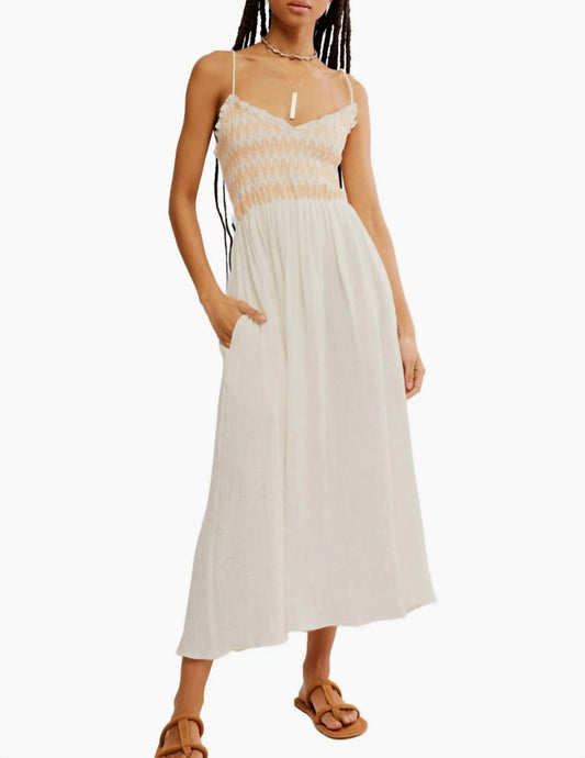 Free People - Solid Sweet Nothings Midi Dress