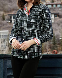 Dizzy-Lizzie - Gride Cape Cod Top