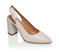 Joan Oloff - Women's Daphne Leather Slingback Pump
