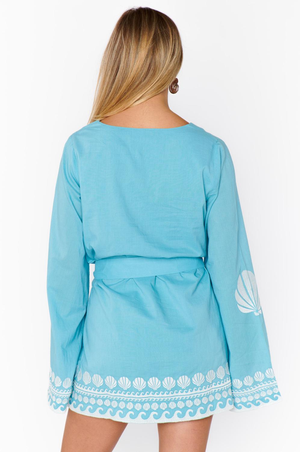 Show Me Your Mumu - Malia Bell Sleeves Mini Dress