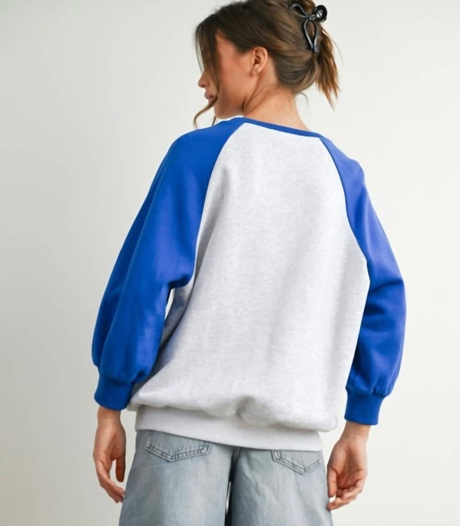 Buttermelon - Sweetheart Varsity Top