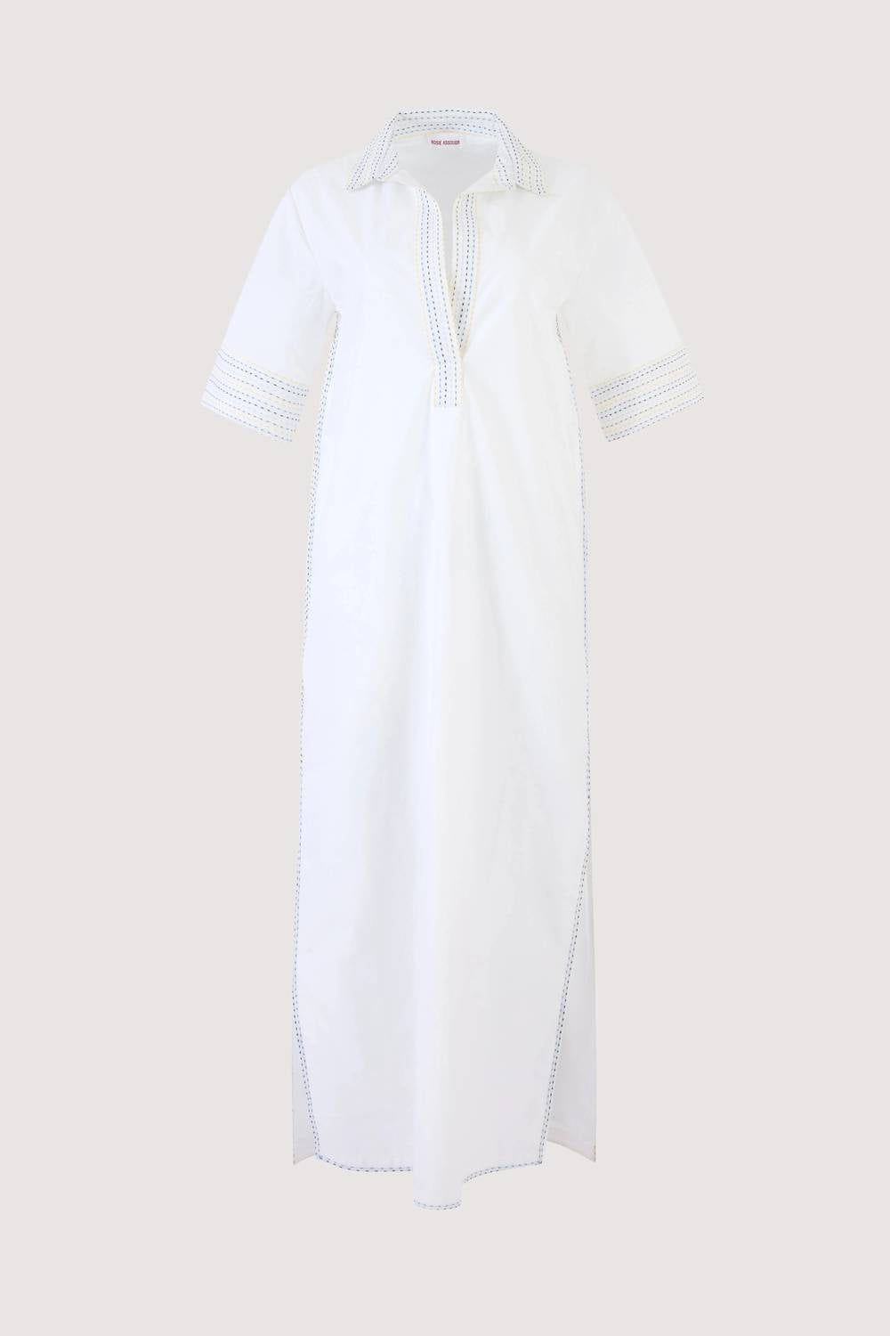 Rosie Assoulin - Caftan Trapunto Midi Dress