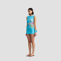 Aston Studio - Ariel Mesh Mini Dress