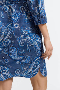 Foxcroft - Rocca Paisley 3/4 Sleeve Dress