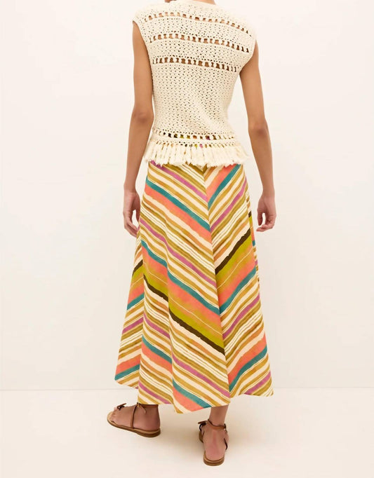 Marie Oliver - Hatley Stripe Midi Skirt