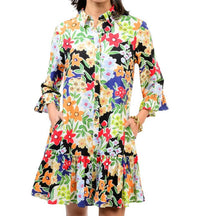 Uncle Frank - Wildflower Shirt Mini Dress