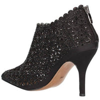 J. Renee - Women's Nishita Rhinestone Shootie Ankle Boots