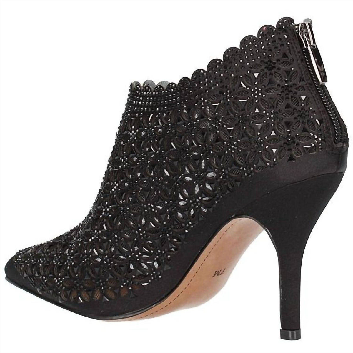 J. Renee - Women's Nishita Rhinestone Shootie Ankle Boots