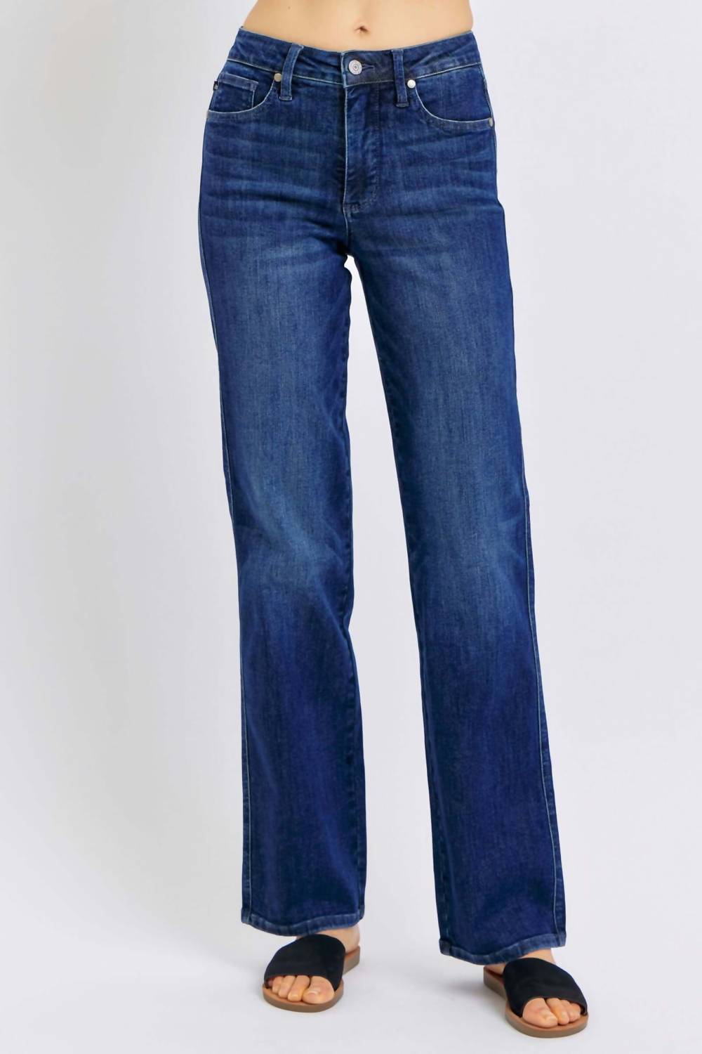 Judy Blue - Claire Tummy Control Straight Leg Jeans