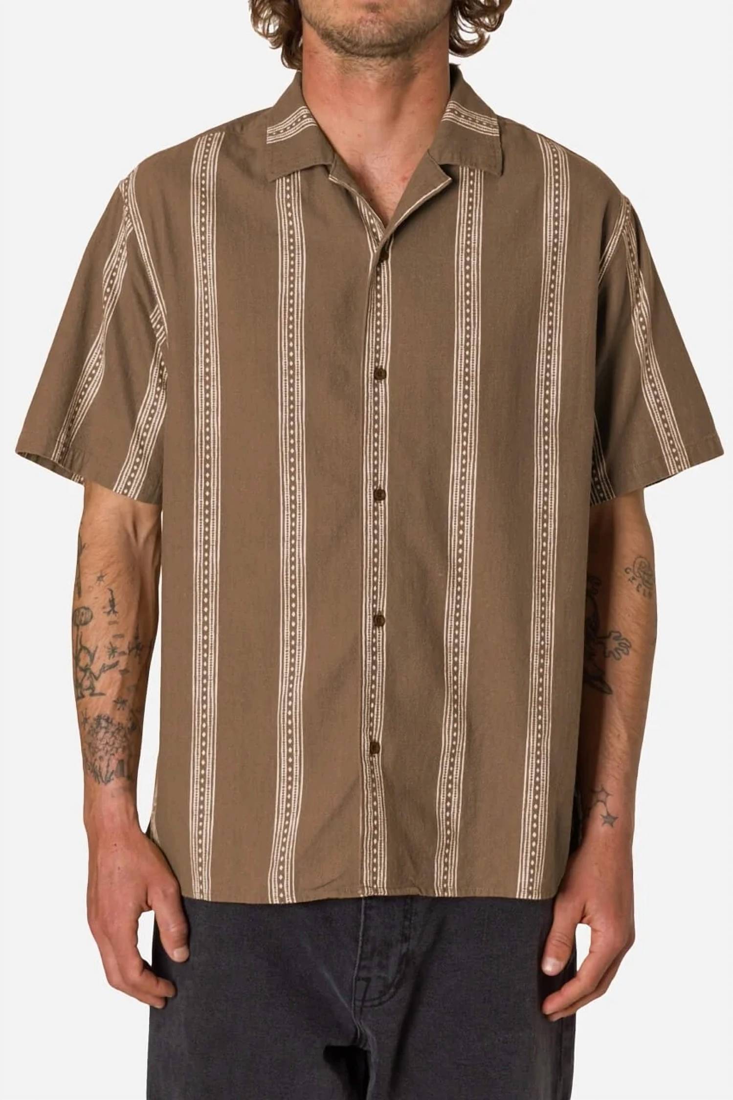 Katin - Men's Cedar Short Sleeve Camp Collar Shirt