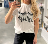Tultex Apparel - Flawless Eyelash Graphic T-shirt