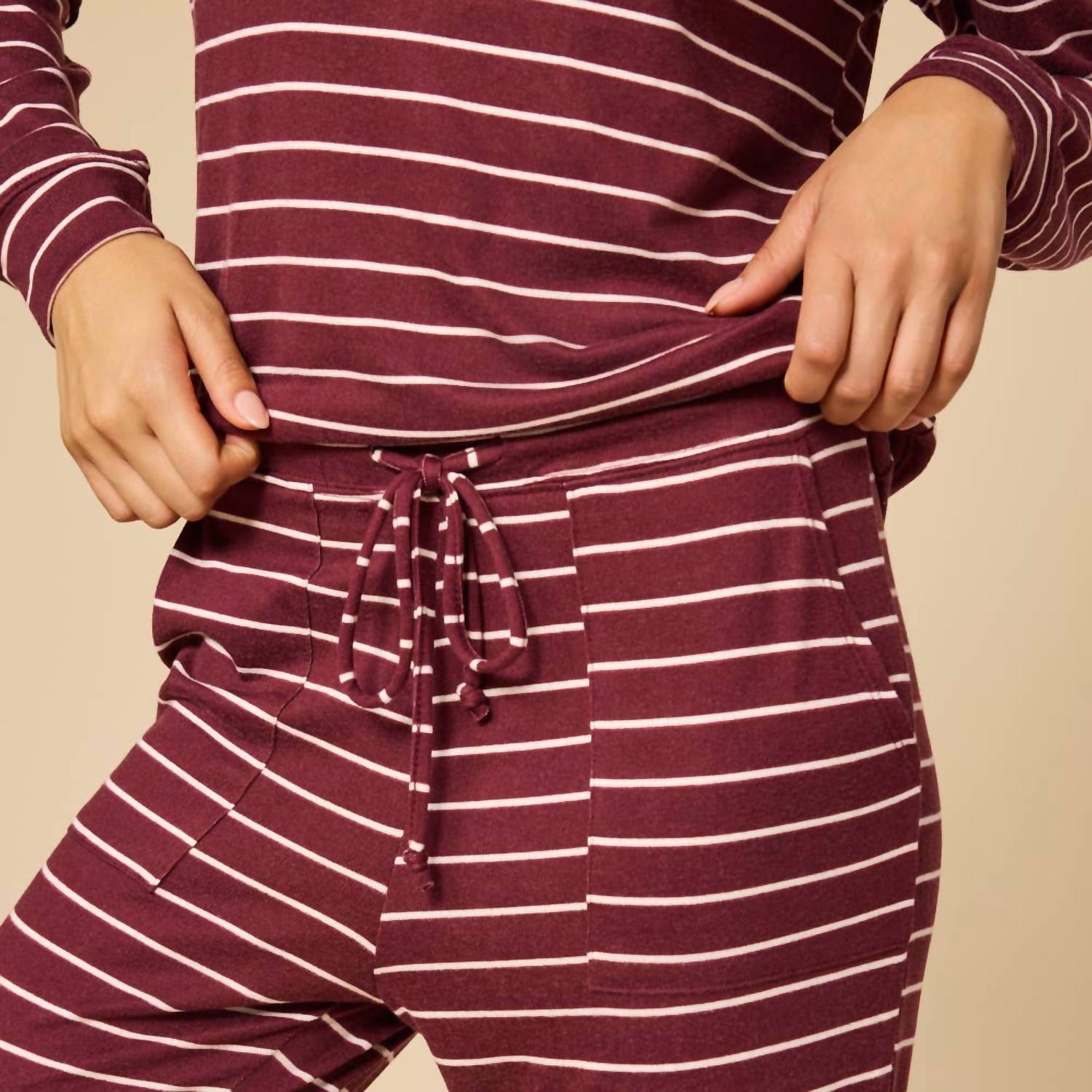 Softies - Dream Jersey Stripe Lounge Set