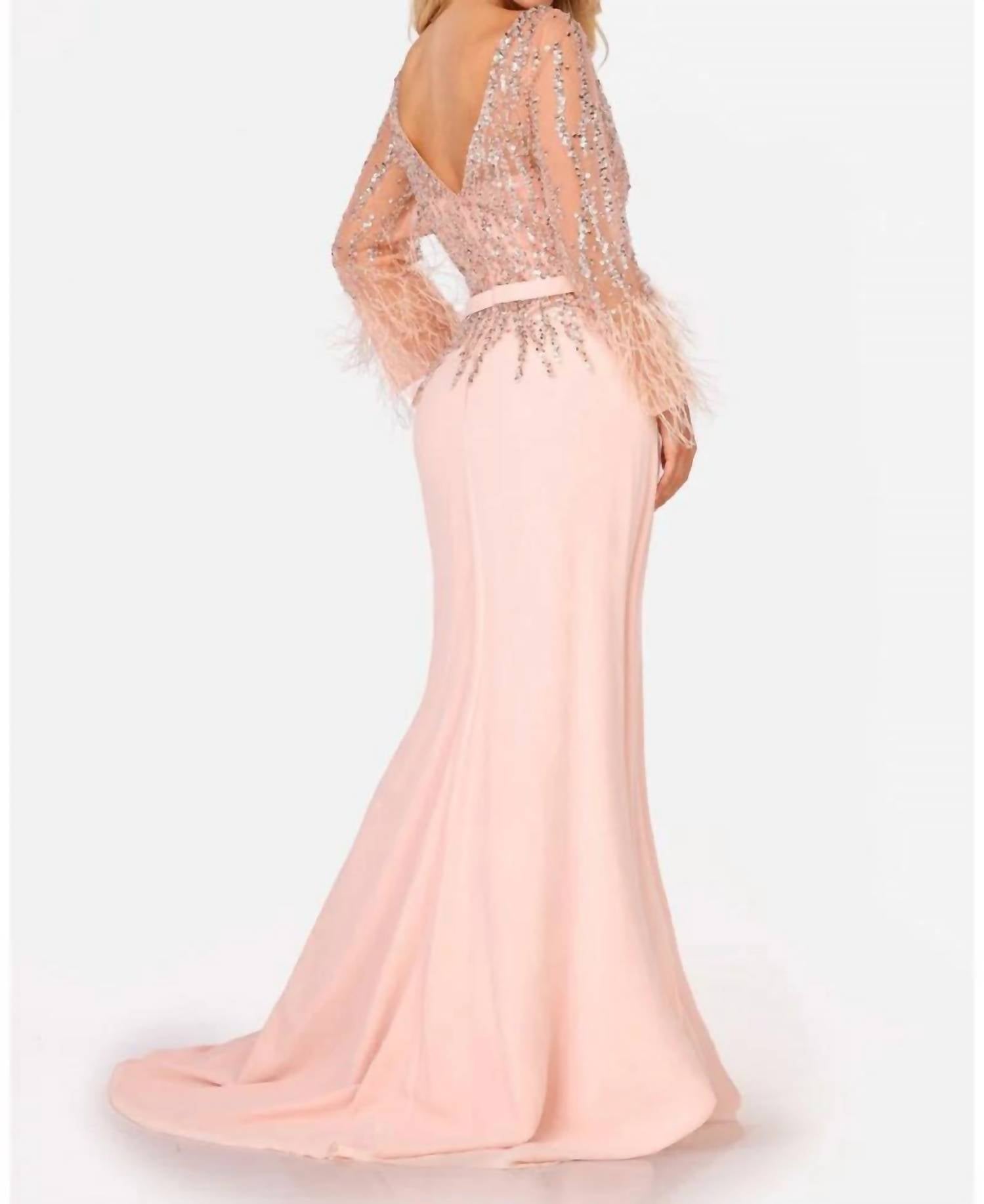 Terani Couture - Formal Strapless Sweetheart Long Evening Premium Dress