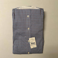 Stafford - Men's Plum Checked Smart Tech Performance Poplin Shirt