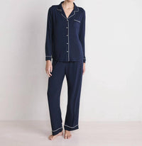vineyard vines Super-soft Knit Pajama Set in nautical navy - women's intimate