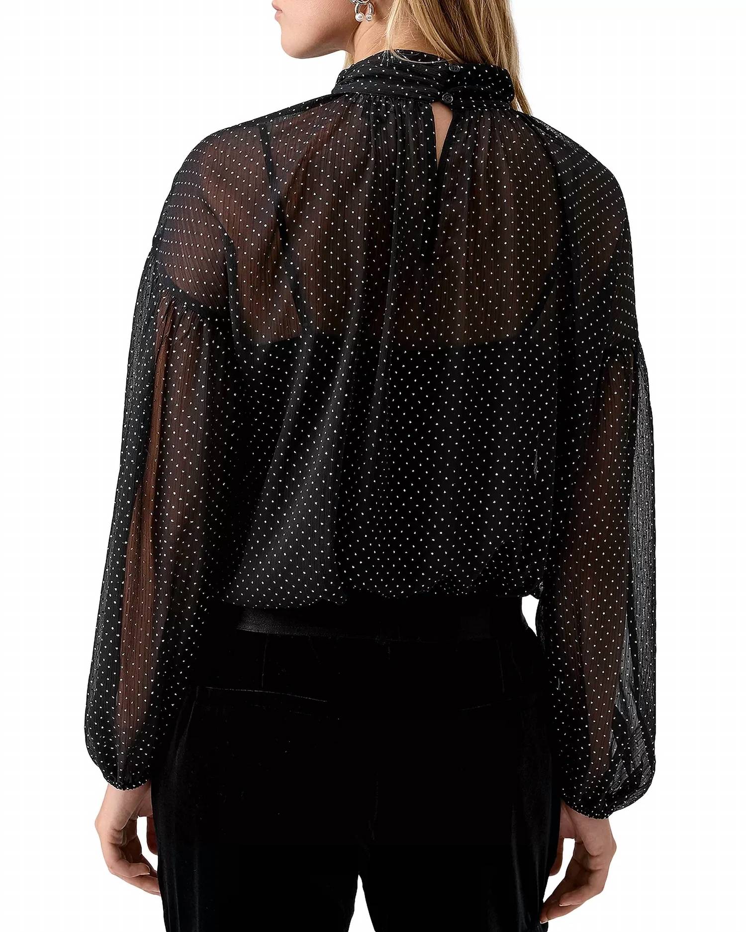 Sanctuary - Sheer Volume Blouse