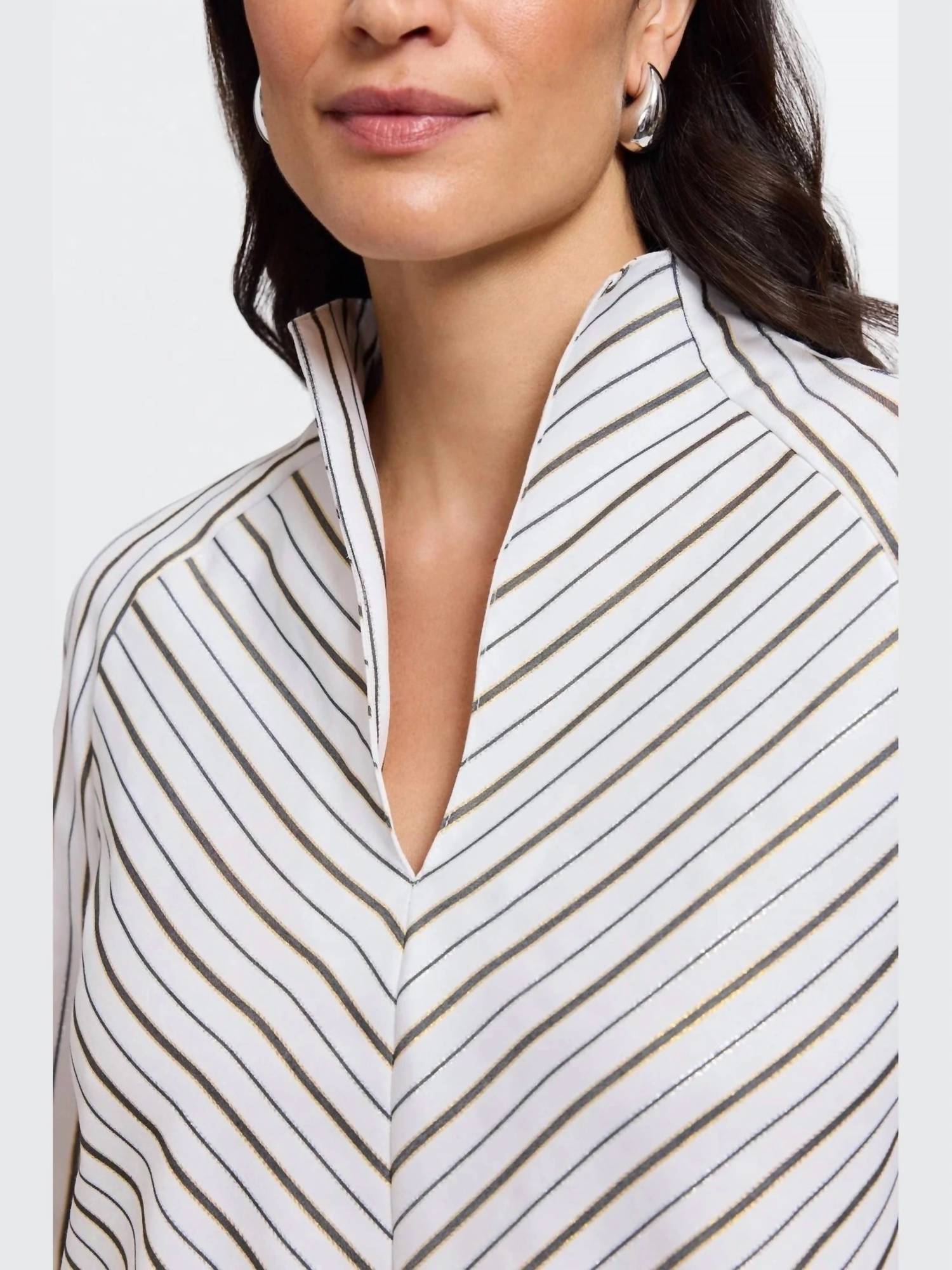 Foxcroft - Daphne Popover Blouse