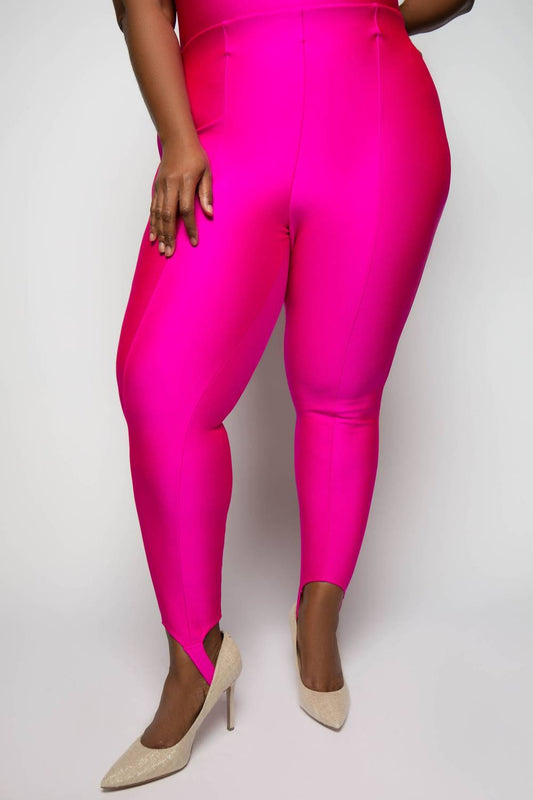 Good American - Compression Shine Stirrup Pant