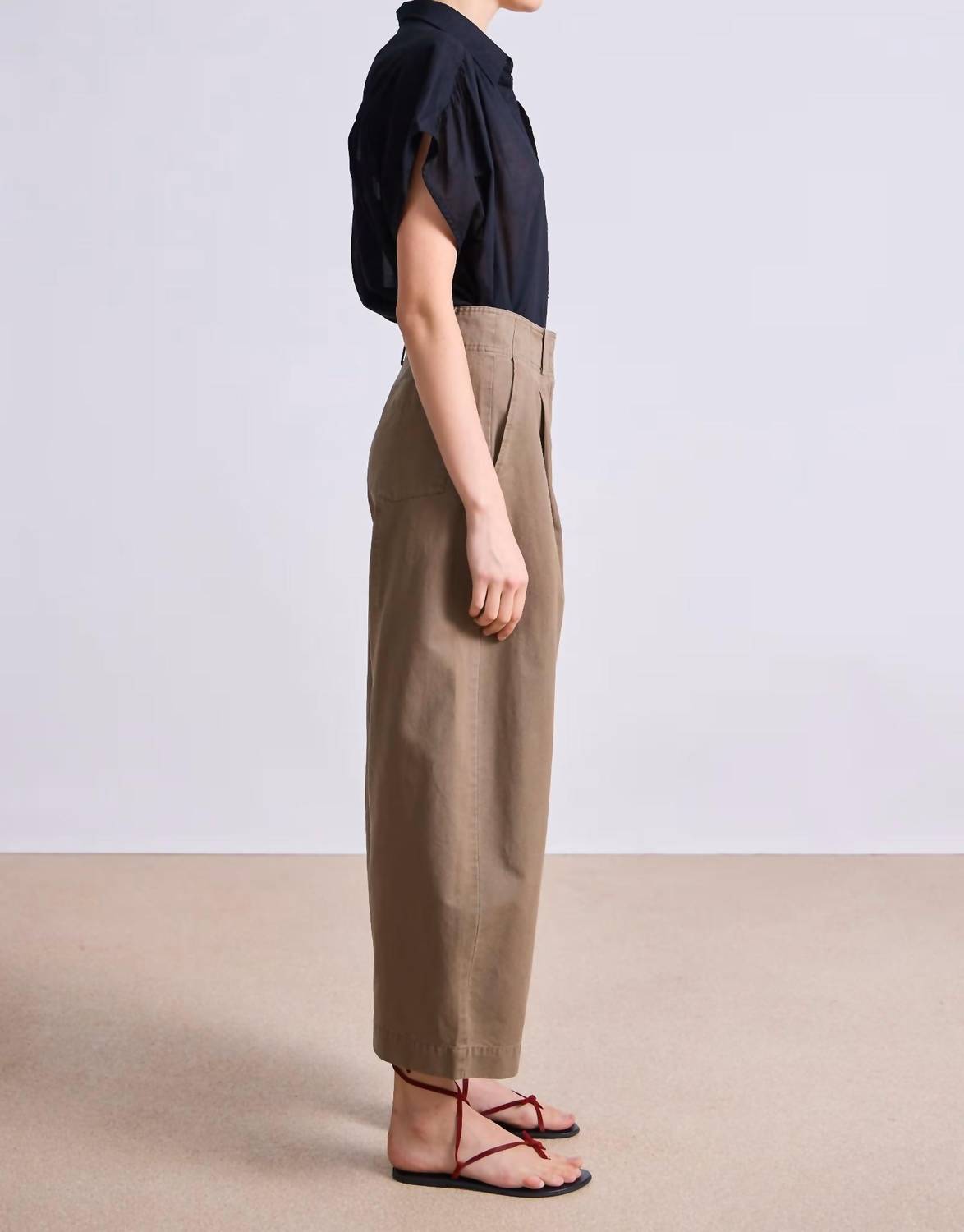 Apiece Apart - Cropped Cybil Trouser