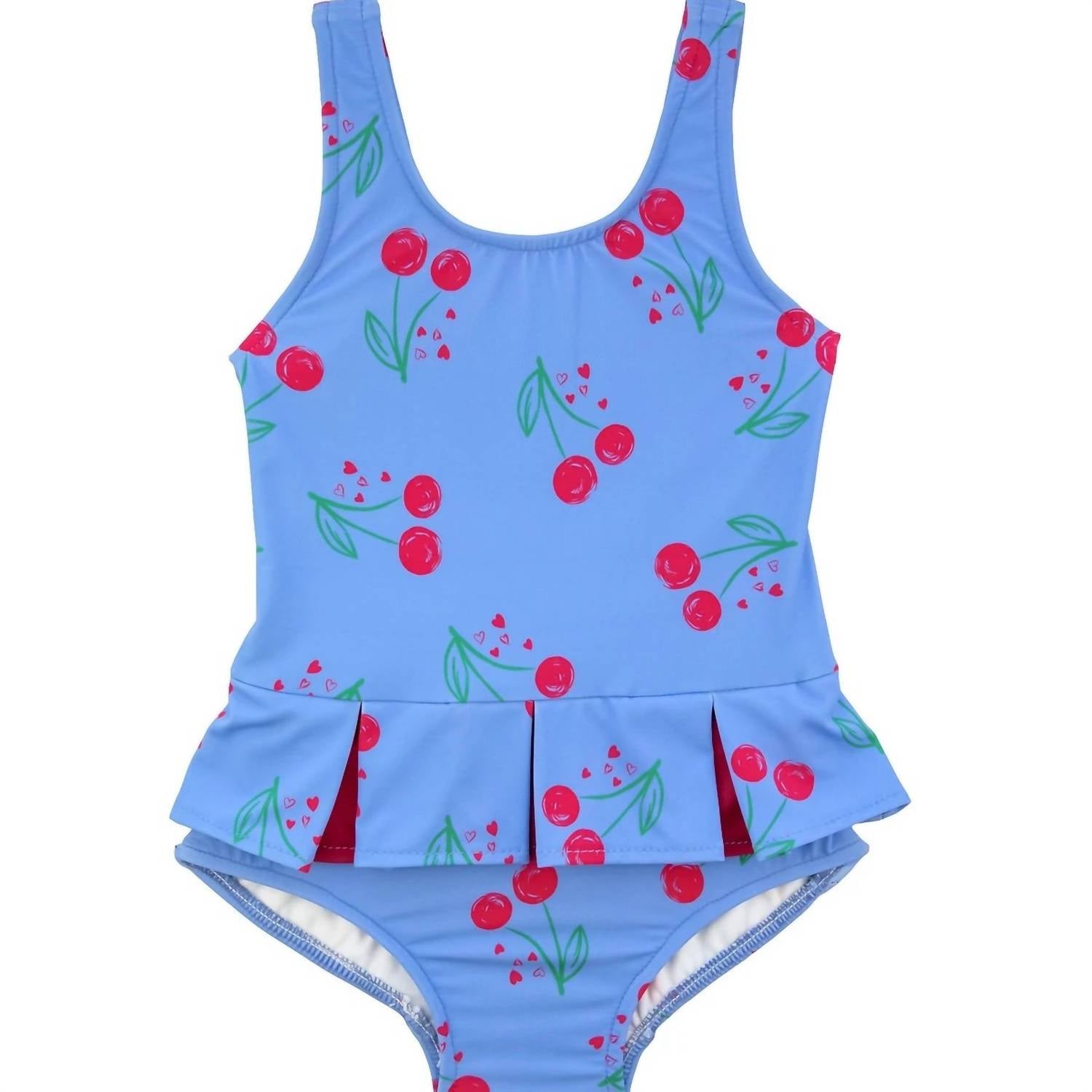 Florence Eiseman - Kids' Cherry Print Swimsuit