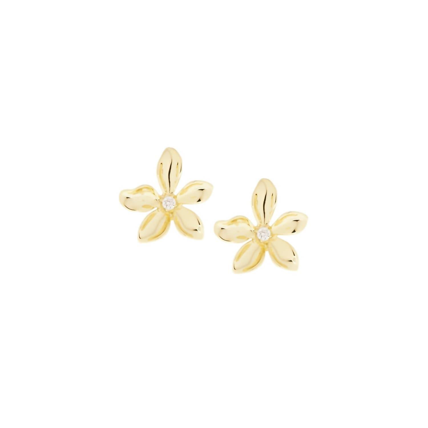 Marlyn Schiff - Women's Floral Studs Earrings
