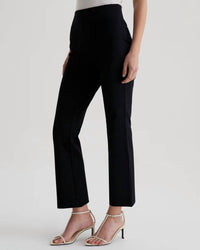 AG Jeans Salma 360 Pull On Flare Pant in black - women's pants - view 5