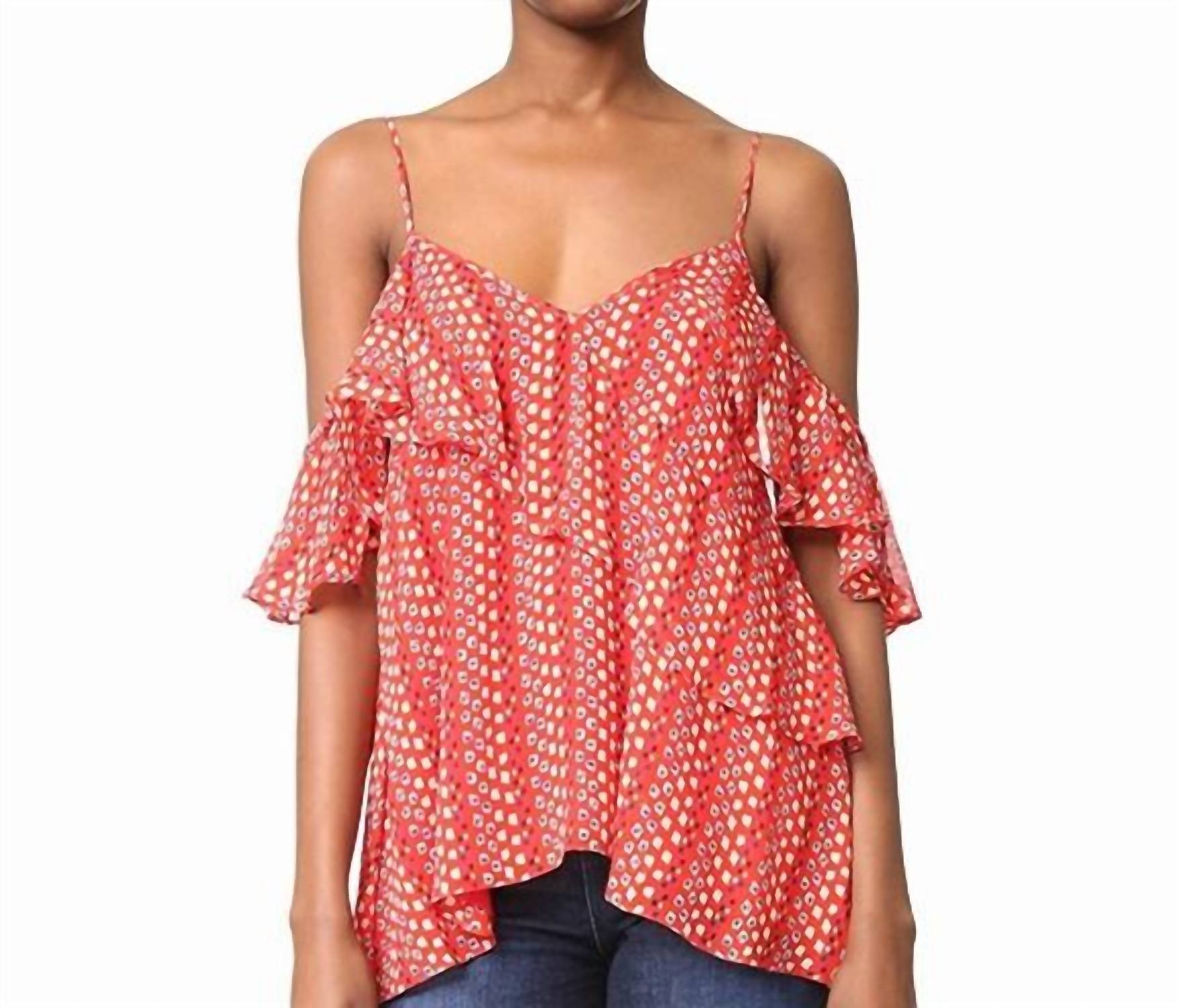 Women's Chiara Floral Silk Cami Top