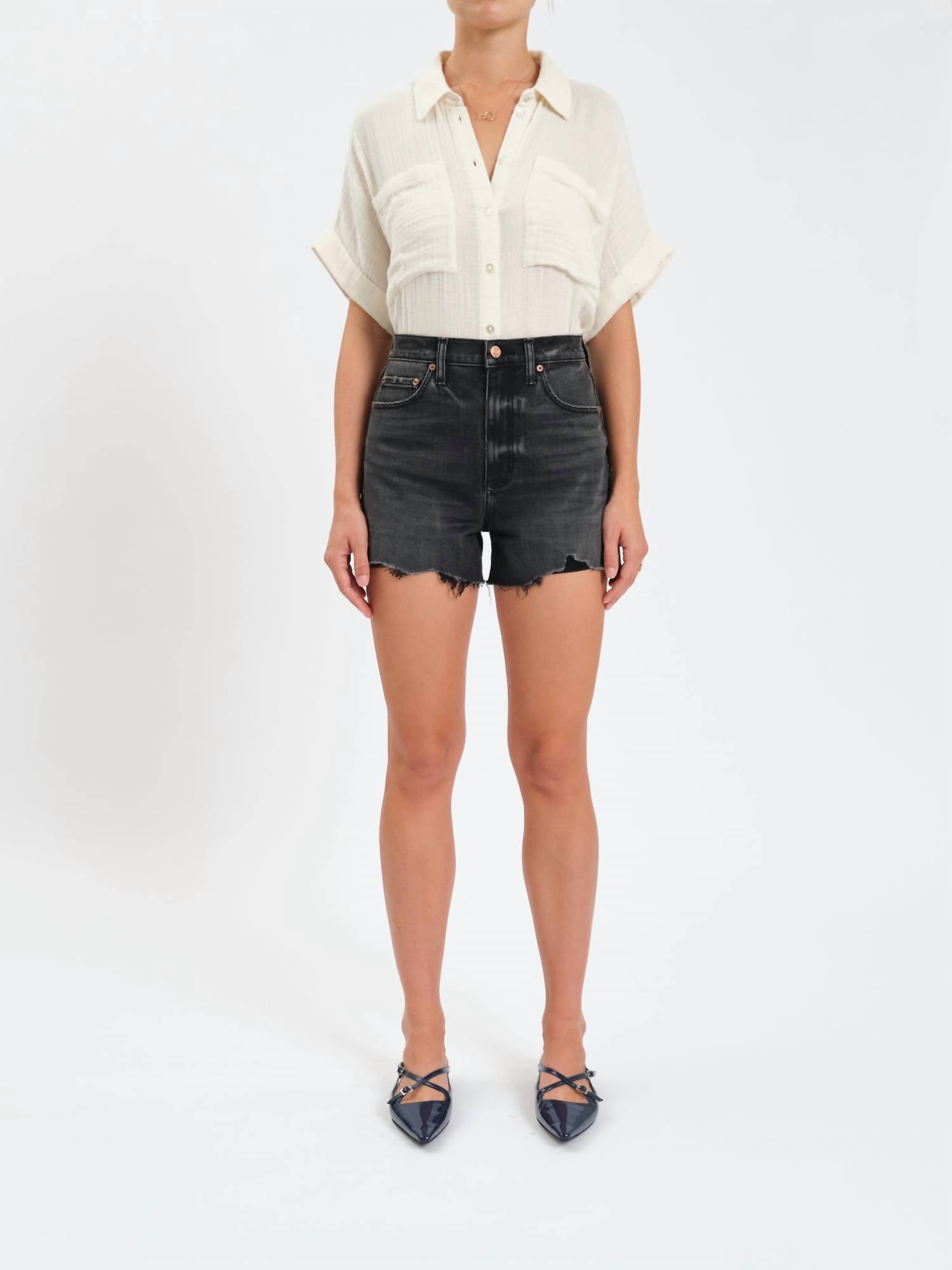 Daze - The Knockout High Rise A Line Short