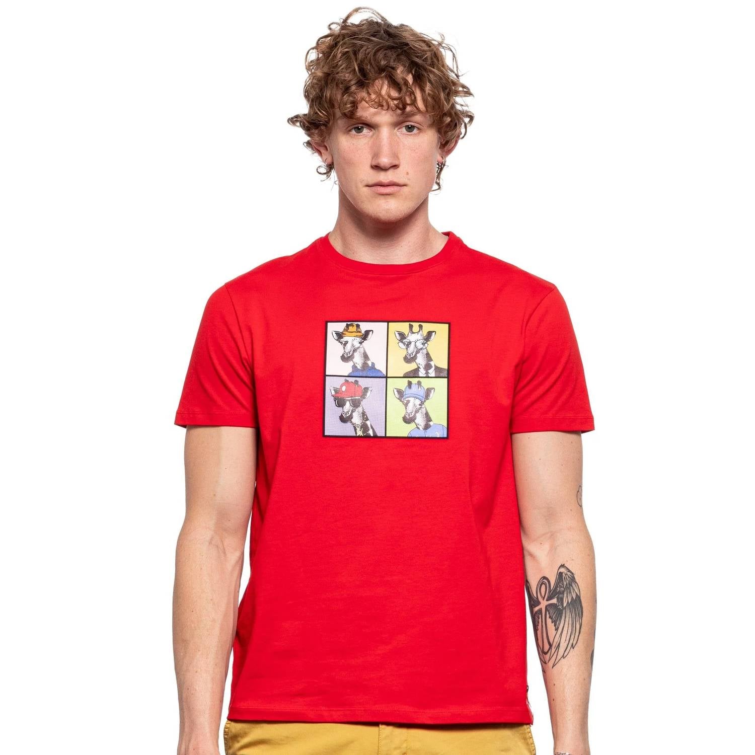 Eight X - The Four Giraffes Graphic T-shirt