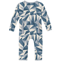 Kickee - Kids' Print Coverall with Snaps