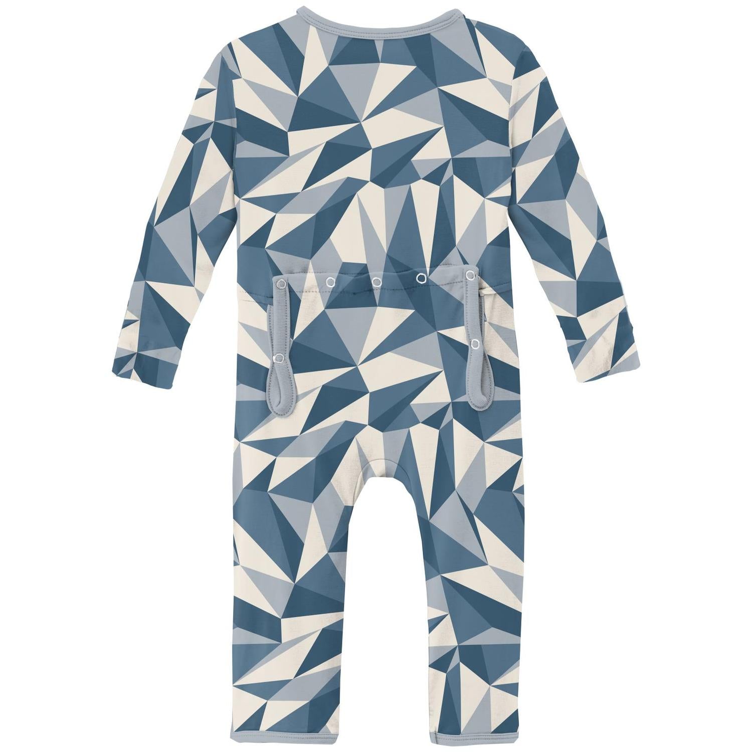 Kickee - Kids' Print Coverall with Snaps