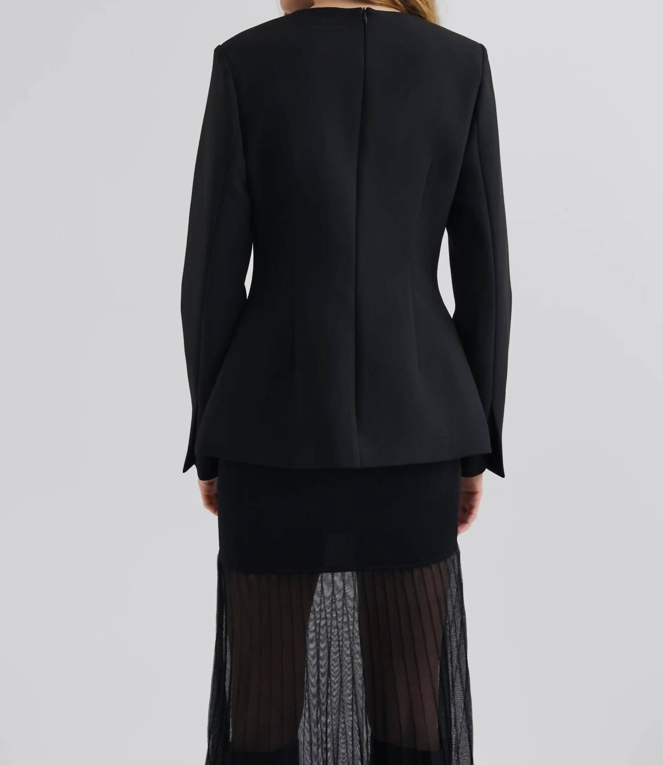 Malina - Athina Tailored Long Sleeve Blouse