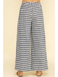 Pinch - Gingham Drawstring Pants