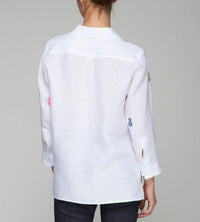 Vilagallo - Vilagallo Button Down Printed Blouse