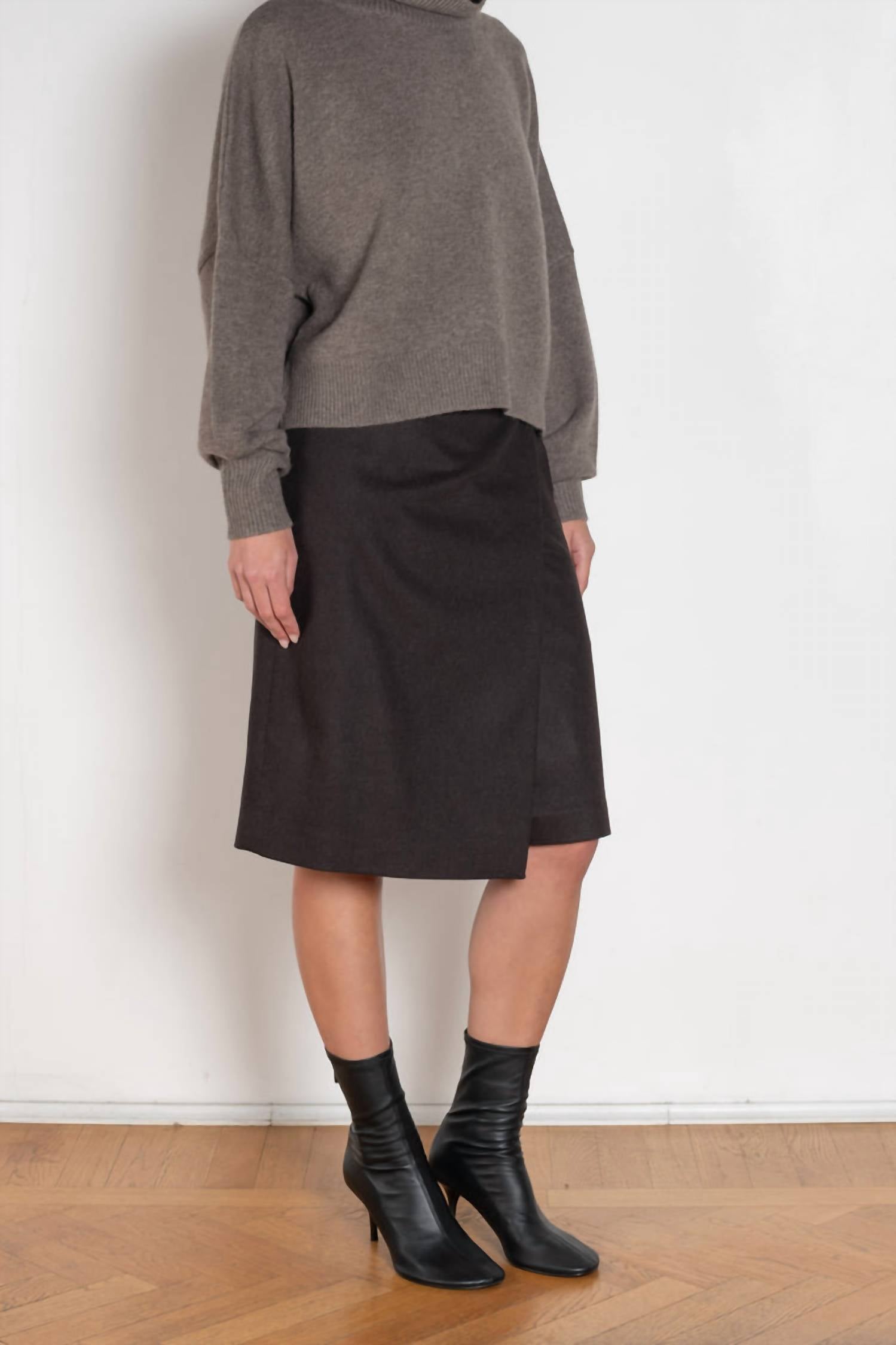 Loulou De Saison - Jil Knee Length Skirt