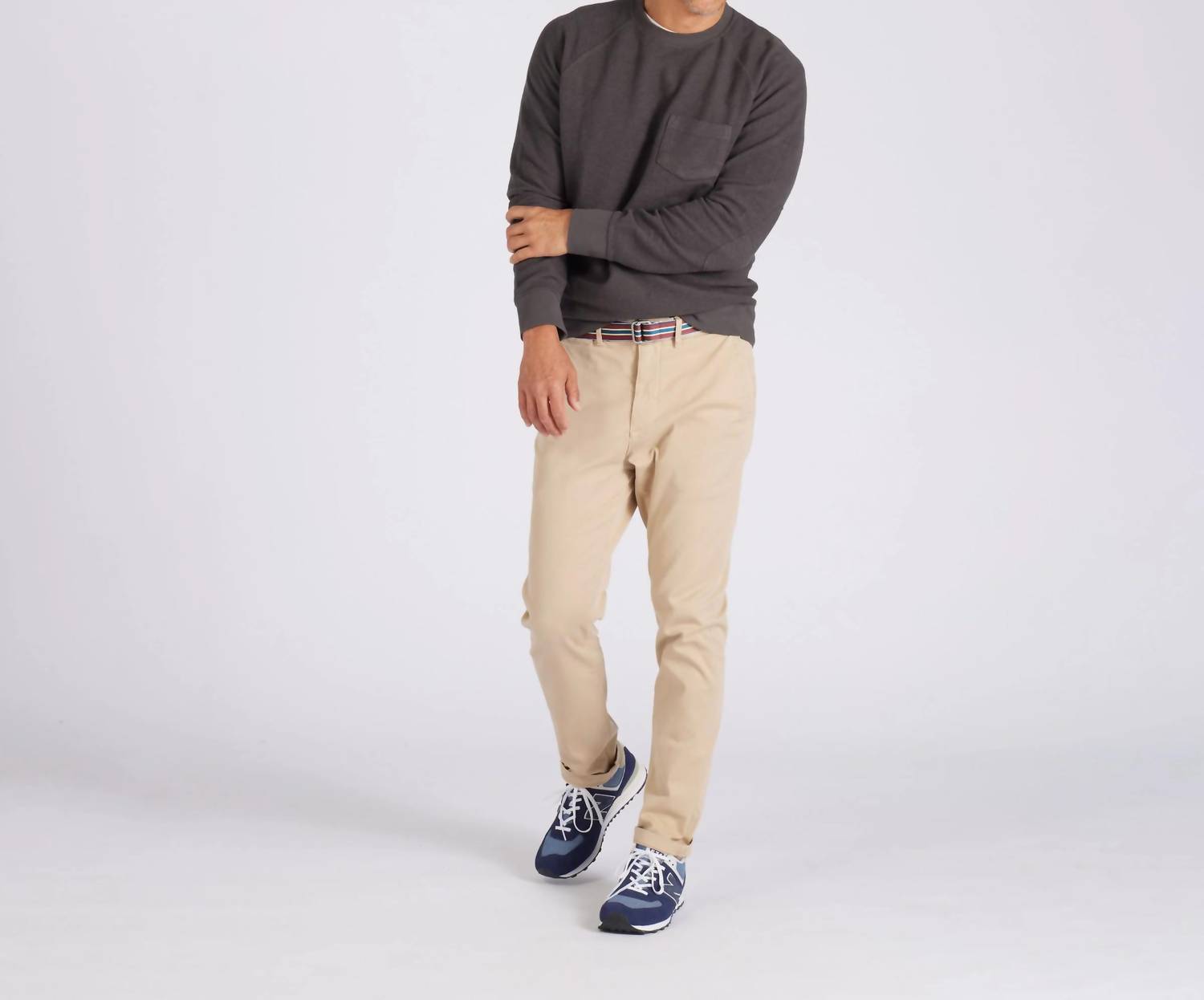 Grayers - Dunlop Reverse Fleece Crew Neck Sweater