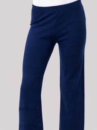 Angel Apparel - Crochet Inset Knit Pants