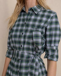 Southern Tide - Trista Gordan Tartan Shirt Dress