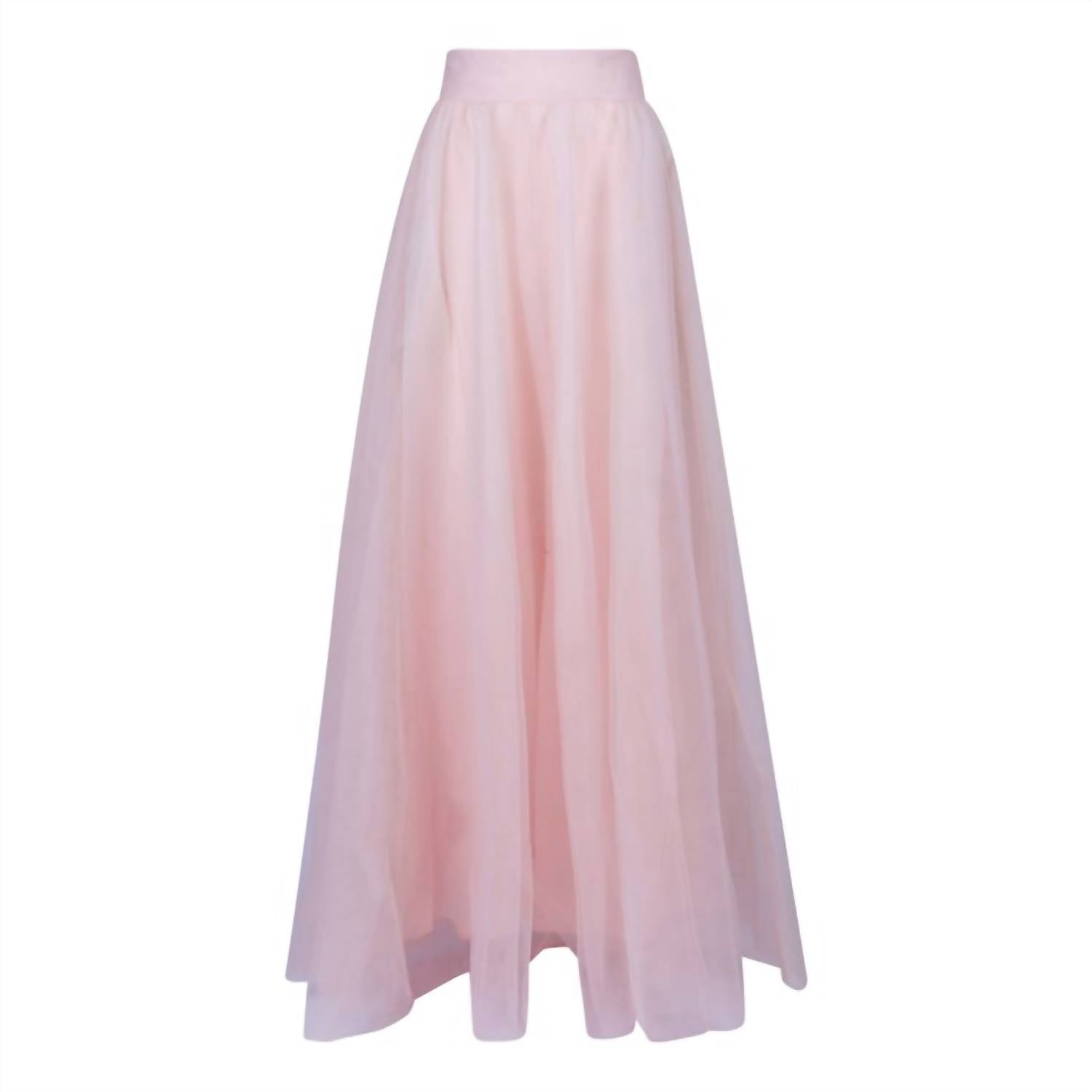 Zimmermann - High-rise Tulle Maxi Skirt