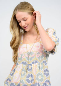 Sister Mary - Zelda Flower Print Midi Dress