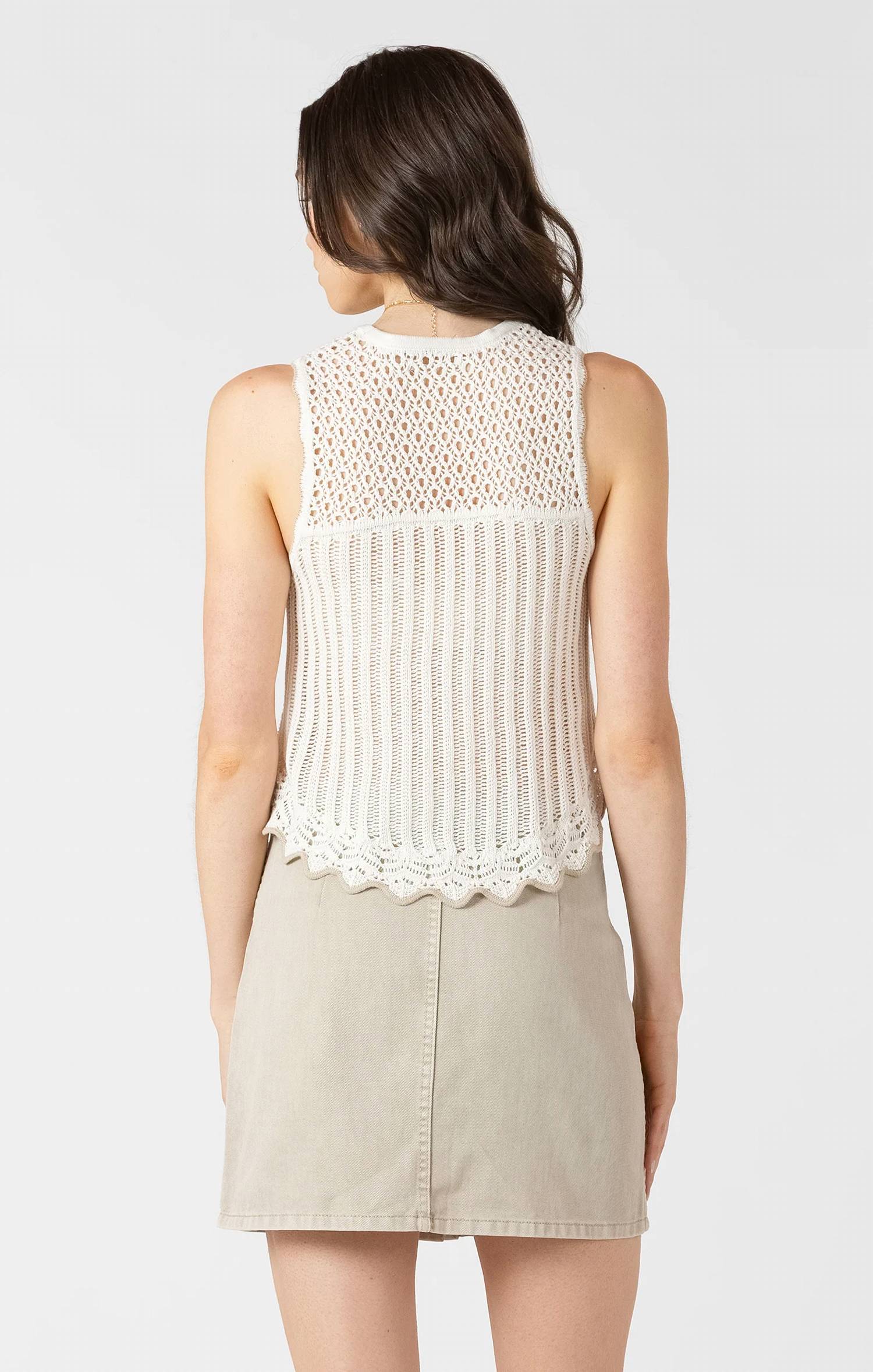Dex - Bloom Crochet Tank Top