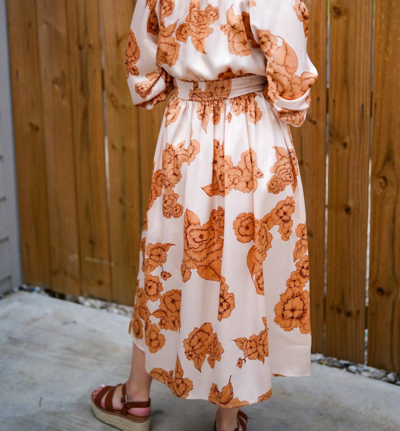 Pinch - Floral Print Midi Dress
