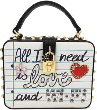 Wona Trading - Women's All I Need Is Love And Wifi Handbag