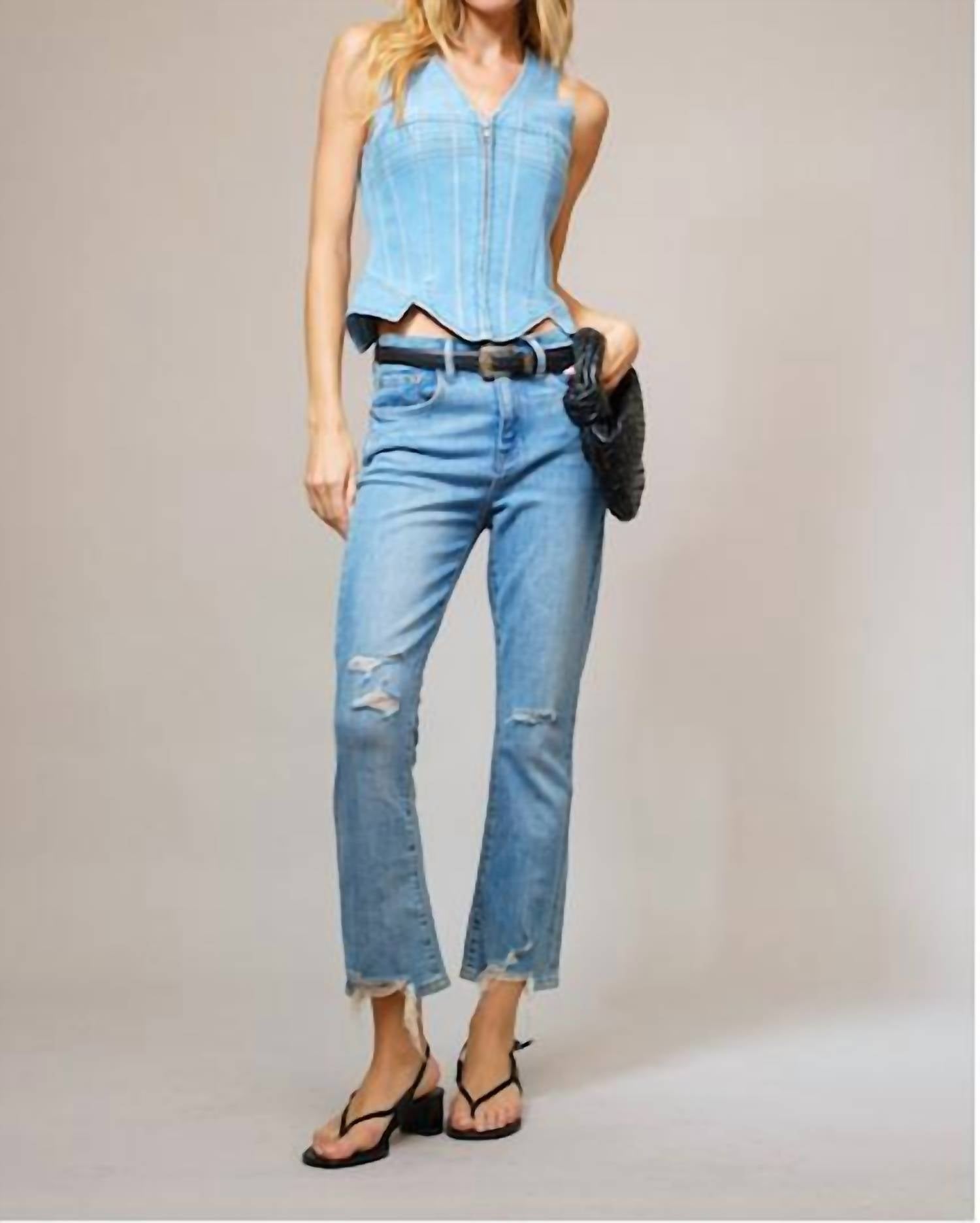 Blue B - Rugged Corset Vest