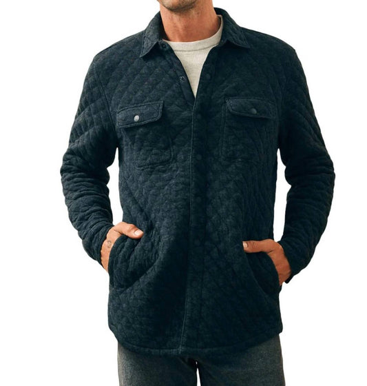 Faherty - Epic Quilted Fleece CPO Jacket