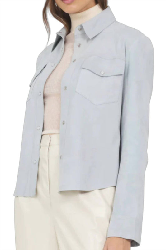 Jakett - Rowan Washed Suede Shacket