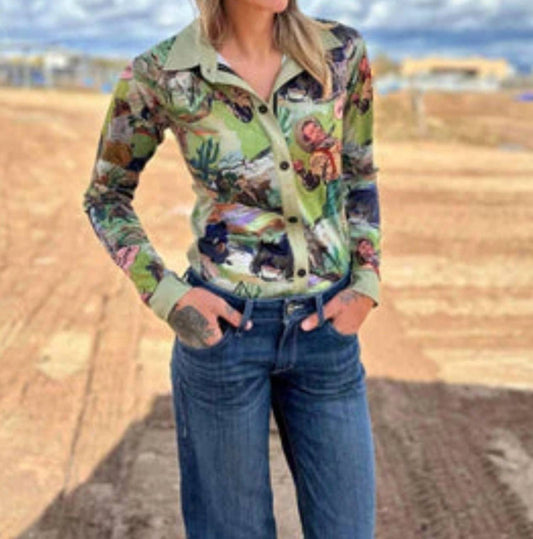 Mpg Sport - Long Sleeve Cowboy Shirt