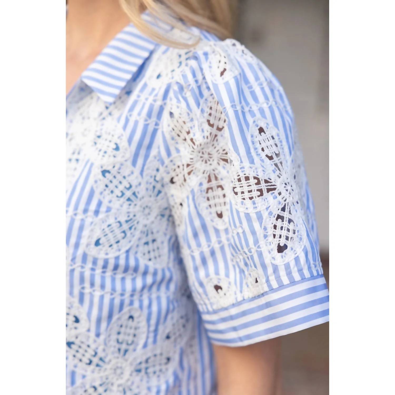 Voy - Gretchen Eyelet Dress