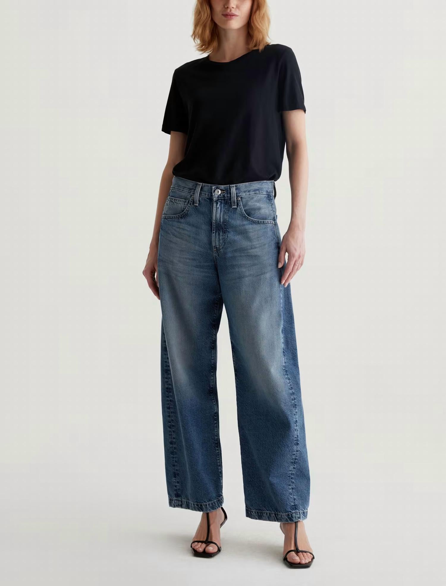 Ag Jeans - Hattie High-rise Barrel Jeans