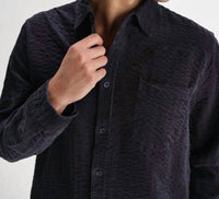 Wax London - Men's Shelly Seersucker Cord Shirt